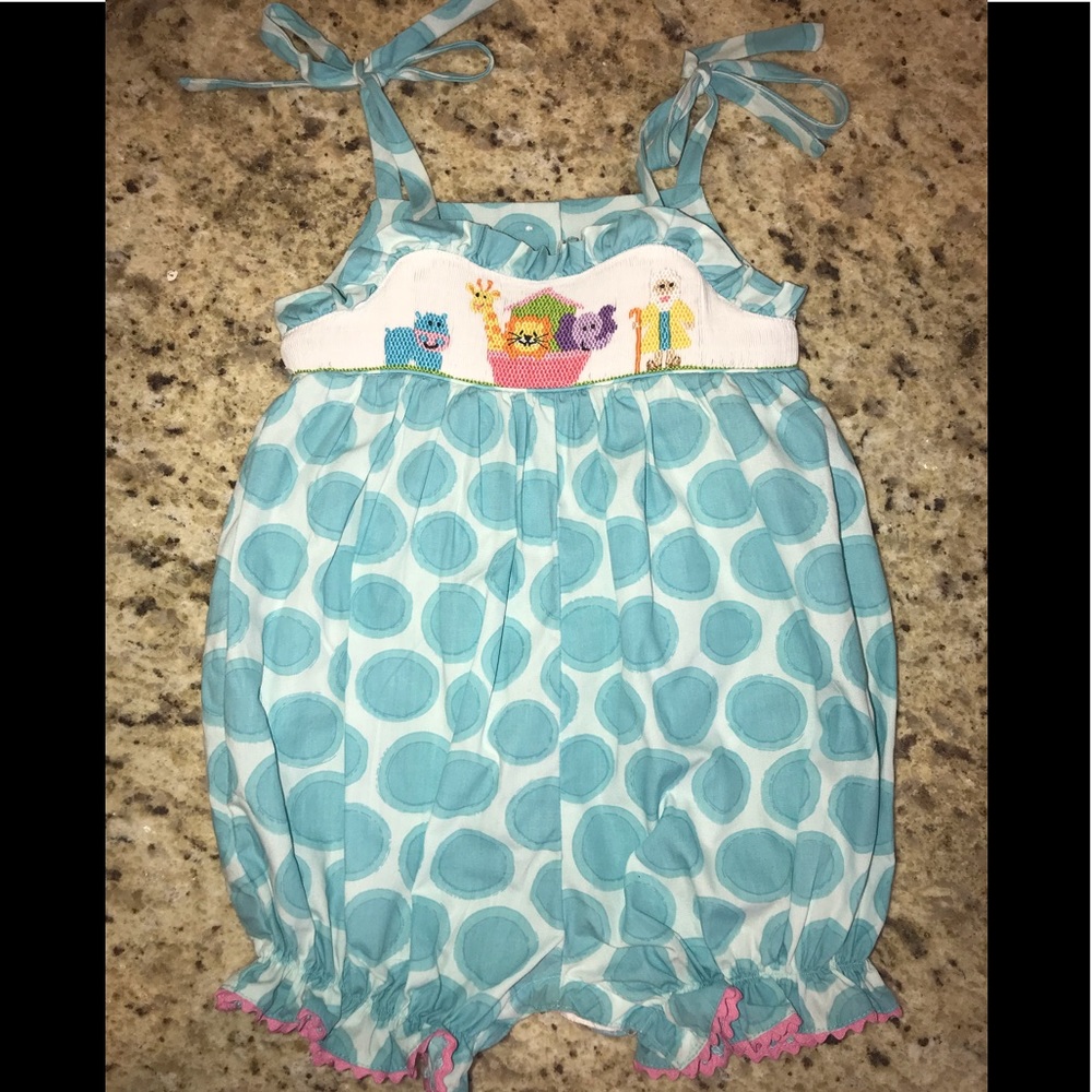 Smocked Romper